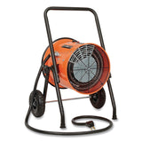 Global Industrial® Portable Salamander Heater with Adjustable Thermostat, 10,000 W, 21.59 x 28 x 38.5, Orange (GBE653558) Each