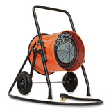 Global Industrial® Portable Salamander Heater with Adjustable Thermostat, 10,000 W, 21.59 x 28 x 38.5, Orange (GBE653558) Each