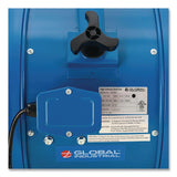 Global Industrial® High Velocity Fan, Wall and Column Mount, 14", 1 Speed, Blue (GBE293146) Each