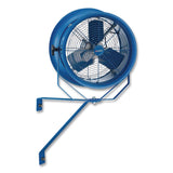 Global Industrial® High Velocity Fan, Wall and Column Mount, 14", 1 Speed, Blue (GBE293146) Each