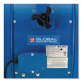 Global Industrial® High Velocity Fan, Wall and Column Mount, 22", 1 Speed, Blue (GBE293148) Each