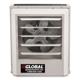 Global Industrial® Unit Heater, Horizontal or Vertical Downflow, 5,000 W, 14.13 x 8.5 x 16, White (GBE246725) Each