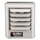 Global Industrial® Unit Heater, Horizontal or Vertical Downflow, 5,000 W, 14.13 x 8.5 x 16, White (GBE246725) Each