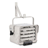 Global Industrial® Unit Heater Horizontal Downflow with Remote, 7,500 W, 14.68 x 15 x 12.5, White (GBE246726) Each