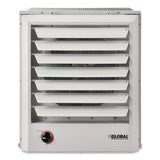 Global Industrial® Unit Heater, Horizontal or Vertical Downflow, 20,000 W, 19 x 13.75 x 21.44, White (GBE246727) Each