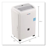 Global Industrial® Portable Dehumidifier, 9.62 x 9.62 x 19.68, White (GBE246731) Each