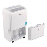 Global Industrial® Portable Dehumidifier with Pump and Wi-Fi, 9.62 x 11.62 x 19.87, White (GBE246733) Each