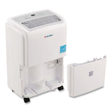 Global Industrial® Portable Dehumidifier with Pump and Wi-Fi, 11.62 x 11.62 x 24.81, White (GBE246735) Each