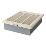Global Industrial® Fan Forced Wall Heater with Enclosed Motor, 4,000 W, 15.75 x 5 x 19.25, White (GBE246743) Each