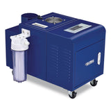 Global Industrial® Ultrasonic Humidifier, 38 pt Tank Capacity, 300 pt Output, 13.75 x 23.62 x 18.25, Blue (GBE246137) Each