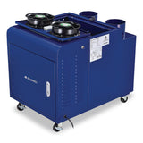 Global Industrial® Ultrasonic Humidifier, Cool Mist with Dual Output, 53 pt Tank Capacity, 18.25 x 24.75 x 22.25, Blue (GBE246138) Each