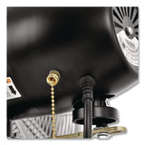 Global Industrial® Deluxe Oscillating Wall Mount Fan, 24", 3 Speeds, Silver (GBE258321) Each