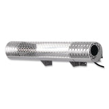 Global Industrial® Infrared Patio Heater with Remote Control, 1,500 W. 30.75 x 5 x 5.38, Silver (GBE246720) Each