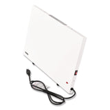 Global Industrial® Radiant Panel Heater, 120 W, 22.43 x 1.06 x 14.87, White (GBE246097) Each