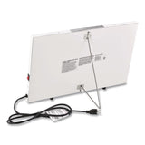 Global Industrial® Radiant Panel Heater, 120 W, 22.43 x 1.06 x 14.87, White (GBE246097) Each