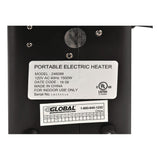 Global Industrial® Portable Heater, 1,500 W, 5.31 x 7.12 x 4.93, Black (GBE246099) Each