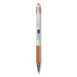 Zebra® F-301 Signature Series Earthy Tones Ballpoint Pen, Retractable, Fine 0.7 mm, Black Ink, Terracotta Barrel, 4/Pack (ZEB27294) Pack of 4