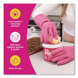 The Pink Stuff Sqeezy Dual Scrubber/Sponge, 4 x 5.3, 3.8" Thick, Pink, 12/Carton (RST823773CT) Case of 12