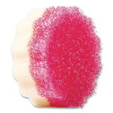 The Pink Stuff Sqeezy Dual-Sided Sponge and Scrubber, 4" x 5.3", 3.8" Thick, Pink/Ivory (RST823773) Each