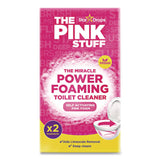 The Pink Stuff Miracle Power Foaming Toilet Cleaner, Fruity Scent, 3.5 oz Packet, 2 Packets/Box (RST824996) Each