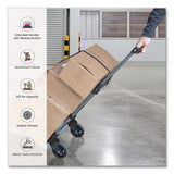 GoGreen Power Luggage Cart ,150 lbs Capacity, 40 x 15.25 x 16.5, Gray (GGPTR1800) Each