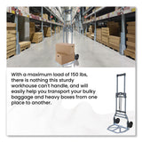 GoGreen Power Luggage Cart ,150 lbs Capacity, 40 x 15.25 x 16.5, Gray (GGPTR1800) Each