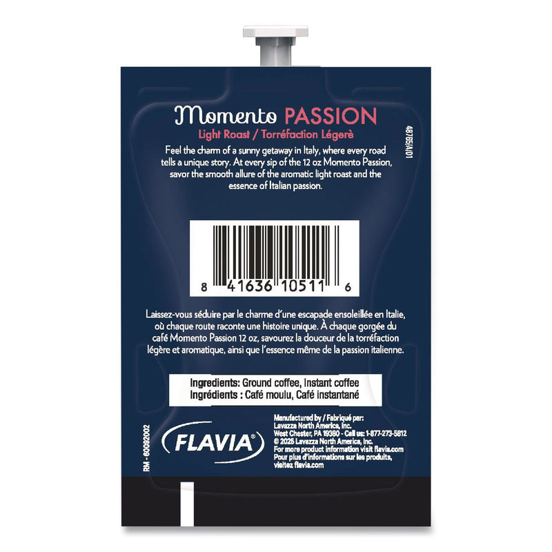 FLAVIA® Lavazza Momento Passion Coffee Freshpack, 38/Carton (LAV48790) Case of 38