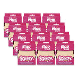 The Pink Stuff Sqeezy Dual Scrubber/Sponge, 4 x 5.3, 3.8" Thick, Pink, 12/Carton (RST823773CT) Case of 12