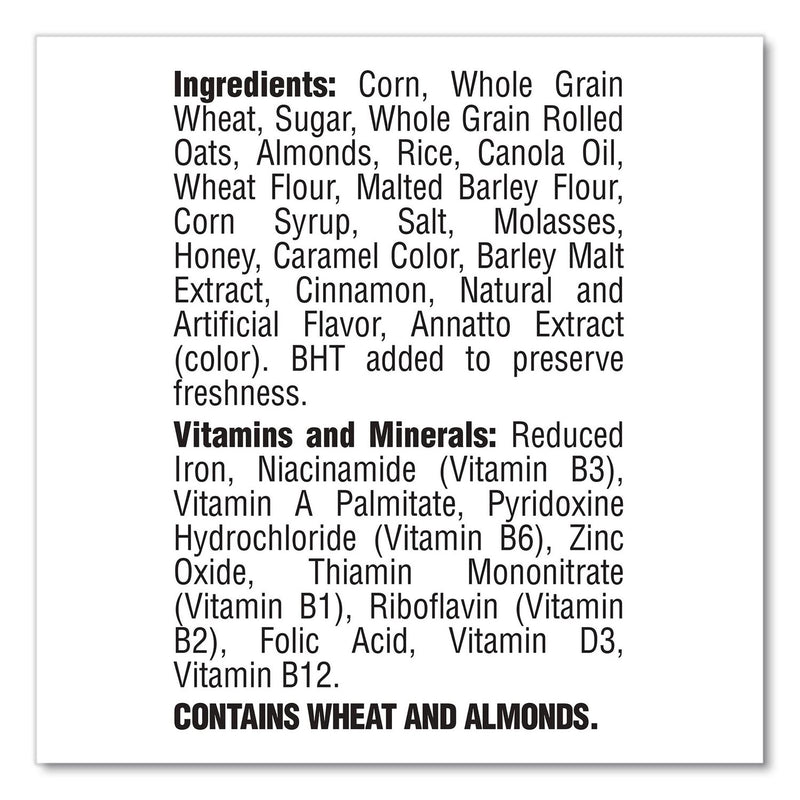 Post® Honey Bunches of Oats with Almonds, 2 Bags/Box, 48 oz Box (GRR22002622) Each