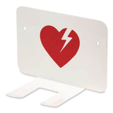 CARDIACT™ Wall Bracket for LIFEPAK CR2, White/Red (AOH11210000046) Each