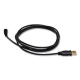 CARDIACT™ LIFEPAK CR2 AED Replacement USB Cable, 60", Black (AOH21300008143) Each