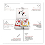 CARDIACT™ LIFEPAK CR2 Cellular Defibrillator, Fully Automatic, English/Spanish, Handle (AOH99512001714) Each