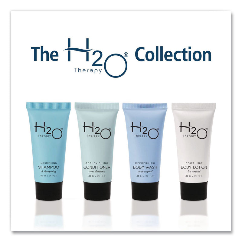 Diversified Hospitality Solutions H2O Therapy Conditioner Single Use, White Tea and Lemongrass Scent, 0.85 oz Tube, 300/Carton (DHS007064) Case of 300