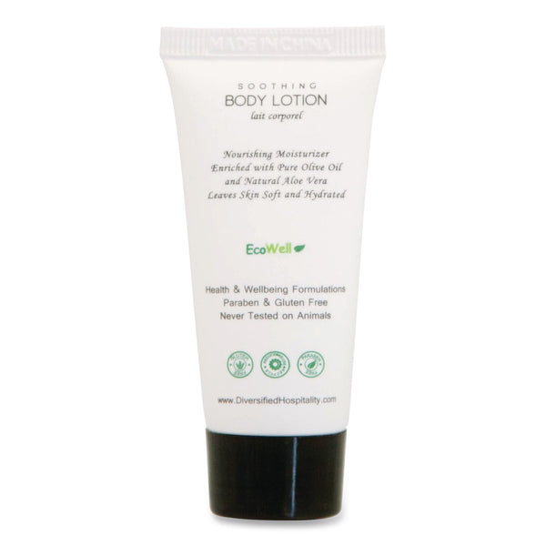 Diversified Hospitality Solutions H2O Therapy Single Use Body Lotion, 0.85 oz Tube, 300/Carton (DHS007071) Case of 300