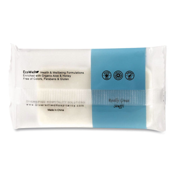 Diversified Hospitality Solutions H2O Therapy Soaps, White Tea and Lemongrass Scent, 1.1 oz Bar, 400/Carton (DHS007095) Case of 400
