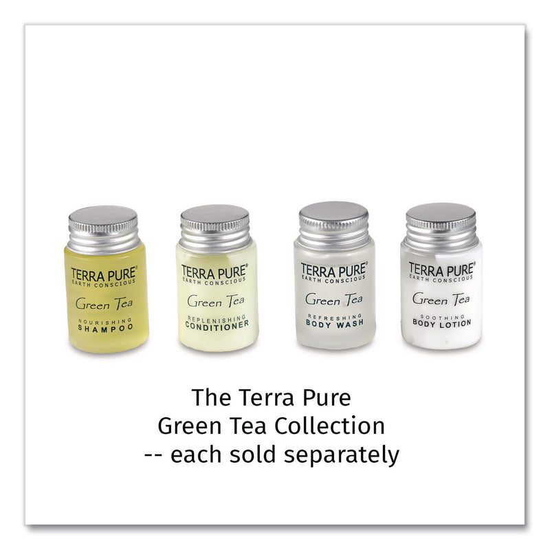 Diversified Hospitality Solutions Terra Pure Body Wash Jam Jar, Green Tea Lemongrass, 1 oz Jar, 300/Carton (DHS007491) Case of 300