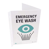 NeutraFlush® Eyewash Station Two-View Wall Sign, 5.25 x 10 x 9 (AOHNFSWS01) Each
