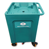 NeutraFlush® Gravity Fed Eyewash Station with Drain Cart, 16 gal (AOHNFS2048C) Each