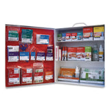 SUREFILL™ 100 Series Class A 3-Shelf First Aid Cabinet - Meds 100 Person, 576 Pieces, Metal Case (AOHSF100AMT) Each