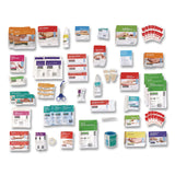 SUREFILL™ 100 Series Class B 3-Shelf First Aid Cabinet - Meds, 100 Person, 660 Pieces, Metal Case (AOHSF100BMT) Each