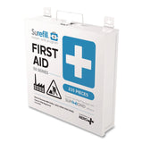 SUREFILL™ 50 Series ANSI A+ First Aid Kit - Metal Case, 50 Person, 235 Pieces (AOHSF50AT) Each