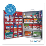 SUREFILL™ 150 Series Class B 4-Shelf First Aid Cabinet - Meds, 150 Person, 855 Pieces, Metal Case (AOHSF150BMT) Each