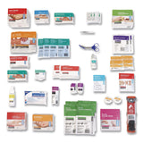 SUREFILL™ 80 Series Class B 2-Shelf First Aid Cabinet - Meds, 80 Person, 391 Pieces, Metal Case (AOHSF80BMT) Each