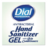 Dial® Professional Gel Antibacterial Hand Sanitizer, 11 oz Pump Bottle, Fragrance-Free (DIA35482EA) Each