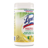 LYSOL® Brand Disinfecting Wipes II Fresh Citrus Scent, 1-Ply, 7 x 7.25, Fresh Citrus, White, 70 Wipes/Canister (RAC49128EA) Each