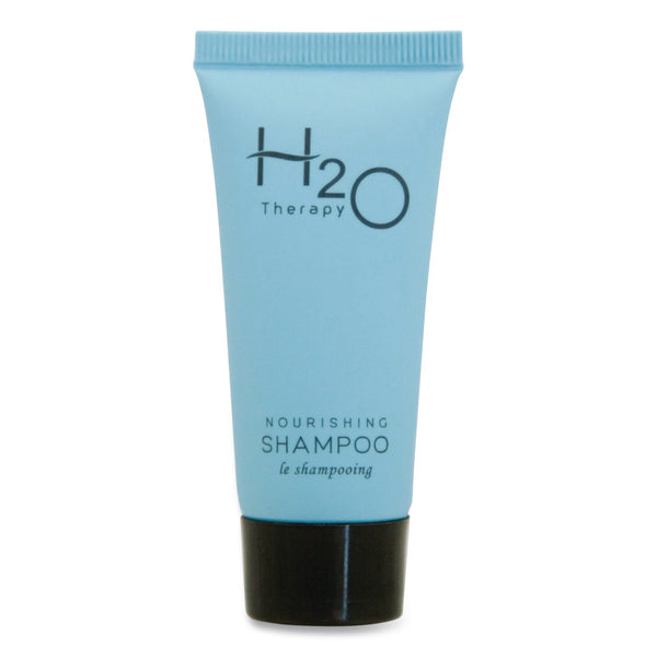Diversified Hospitality Solutions H2O Therapy Shampoo Single Use, White Tea and Lemongrass Scent, 0.85 oz Tube, 300/Carton (DHS007057) Case of 300