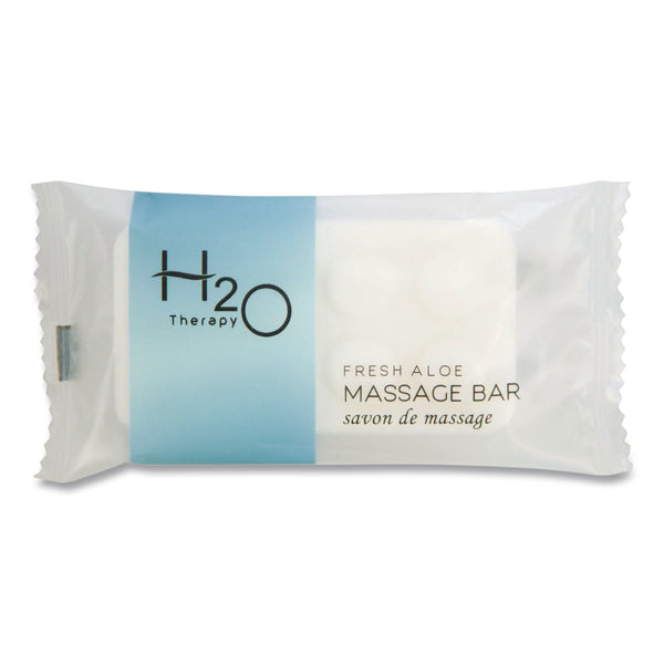 Diversified Hospitality Solutions H2O Therapy Soaps, White Tea and Lemongrass Scent, 1.1 oz Bar, 400/Carton (DHS007095) Case of 400