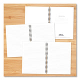 Willow Creek Press No Defense Undated Journal, Medium/College Rule, Pastel Multicolor Cover, (80) 8 x 6 Sheets (WPR55069) Each
