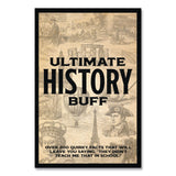 Willow Creek Press Ultimate History Buff Softcover Book, Paperback, 112 Pages (WPR49830) Each