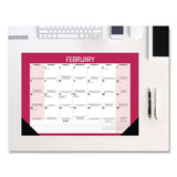 Willow Creek Press Bad Dad Jokes Monthly Desk Pad Calendar, 17 x 12, White/Multicolor Sheets, Black Headband/Corners, 12-Month (Jan to Dec) 2026 (WPR57056) Each